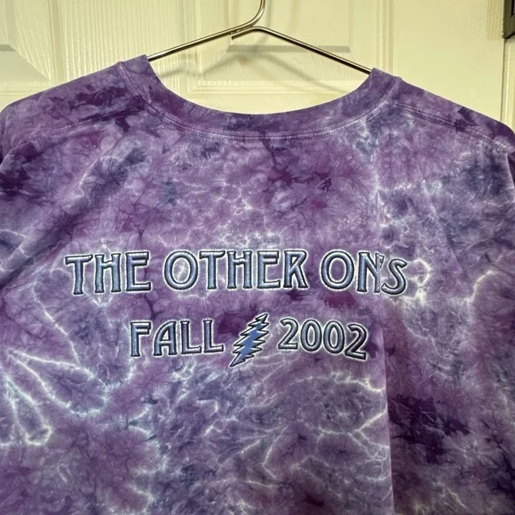 Purple The Grateful Dead The Other Ones 2002 Tour Men’s XL Tie-Dye T-Shirt RARE - Picture 4 of 4